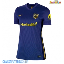 Camisa de time de futebol Atletico Madrid Robin Le Normand #24 Replicas 2º Equipamento Feminina 2025-26 Manga Curta